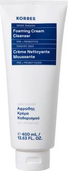 Korres Greek Yoghurt Foaming Cream Cleanser 400ml