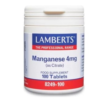 Lamberts Manganese 4mg 100 tabs
