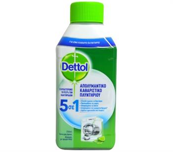 Dettol Καθαριστικό Πλυντηρίου Απολυμαντικό Λάιμ Υγρό 250ml