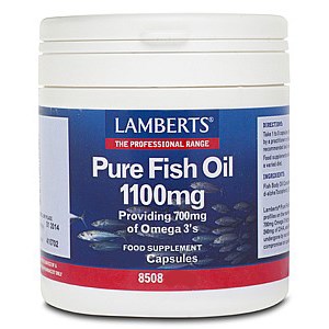 Lamberts Pure Fish Oil 1100mg, 120 caps