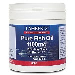 Lamberts Pure Fish Oil 1100mg, 120 caps