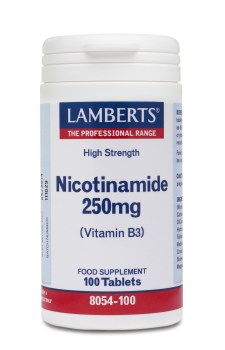 Lamberts Nicotinamide 250mg 100 tabs