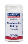 Lamberts Nicotinamide 250mg 100 tabs