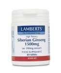 Lamberts Siberian Ginseng 1500mg, 60 caps