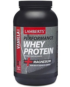 Lamberts Whey Protein Vanilla, Πρωτείνη Ορού Γάλακτος με Γεύση Βανίλια 1000g