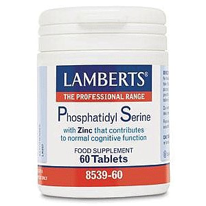Lamberts Phosphatidyl Serine 100mg Φωσφατιδυλσερίνη 60 tabs