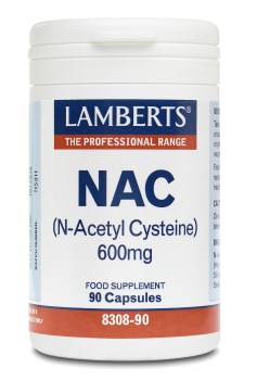 Lamberts NAC (Ν-Acetyl Cysteine) 600mg 90 Caps