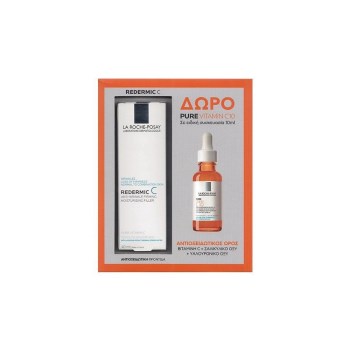 La Roche Posay Promo Redermic C Anti-Wrinkle Firming Moisturing Filler 40ml & Δώρο Pure Vitamin C10 Αντιοξειδωτικός Ορός 10ml