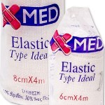 Medisei X-med Ελαστικός Επίδεσμος 6cmx4m 1 τεμάχιο