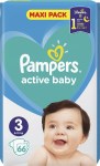Pampers Active Baby No 3 (6-10kg) Maxi Pack 66τμχ