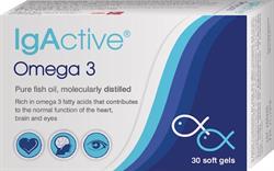 IgActive Omega 3 30 μαλακές κάψουλες με ωμέγα 3 λιπαρά οξέα