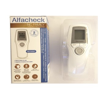 Alfacheck NC Family Υπέρυθρο Θερμόμετρο Μετώπου Ανέπαφης Μέτρησης Θερμοκρασίας