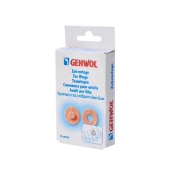 Gehwol Toe Ring Round Στρογγυλοί Προστατευτικοί Δακτύλιοι 9 τμχ