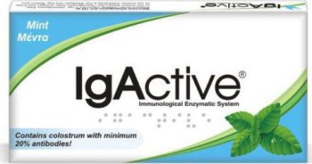 IgActive Mint Μέντα 20 Παστίλιες Λαιμού