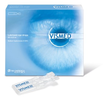 Vismed Υγραντικό Διάλυμα Mατιών 0.3ml - 20 περιέκτες