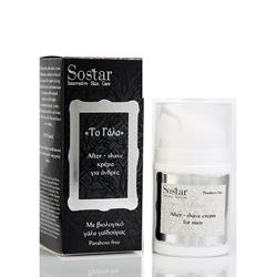 Sostar After Shave Ενυδατική Κρέμα για Μετά το Ξύρισμα 50ml