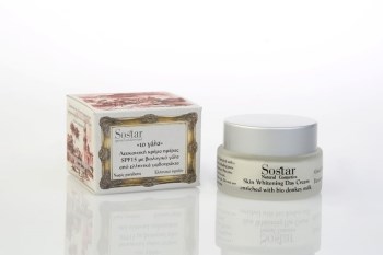 Sostar Το Γάλα Λευκαντική Κρέμα Ημέρας SPF15 50ml