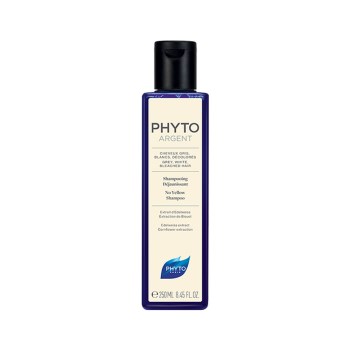 Phyto Argent No Yellow Shampoo Ξανθιστικό Σαμπουάν για Γκρι, Λευκά ή Ξανθά Μαλλιά 250ml