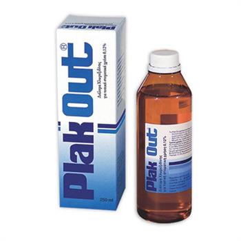 PlakOut Solution 0,12% Διάλυμα για Τοπική Στοματική Χρήση 250ml 1Τεμάχιο