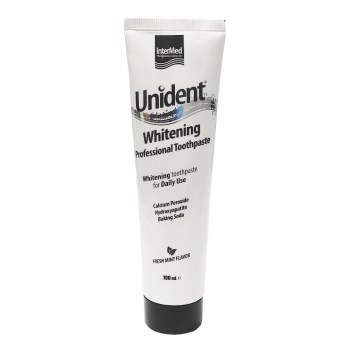 INTERMED UNIDENT Whitening Professional Toothpaste με Δροσερή Γεύση Μέντας (100ml)