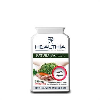 Healthia Natura Premium 550mg Συμπλήρωμα Διατροφής με Πολυβιταμίνες 100 κάψουλες