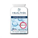 Healthia Colon Oxygen Συμπλήρωμα Διατροφής Οξυγόνωσης του Εντέρου 845mg 100 Κάψουλες