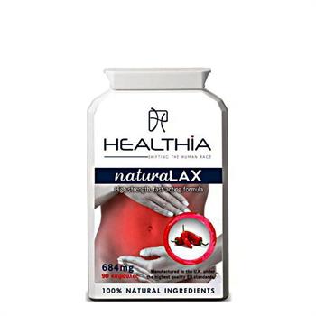 Healthia Healthia Naturalax Για την καλή Πεπτική Λειτουργία 684mg 90 κάψουλες