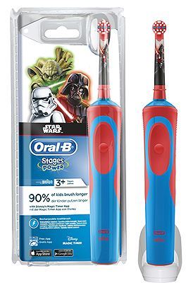 Oral-B Stages Power Star Wars Παιδική Ηλεκτρική Οδοντόβουρτσα  3+  1 τμχ