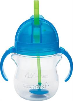 Munchkin Κύπελο με Καλαμάκι Click Lock Blue 207ml