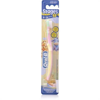 Oral-B Stages No1 Παιδική Οδοντόβουρτσα 4-24 Μηνών 1τμχ