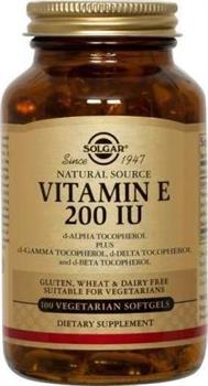 Solgar Vitamin E 200IU 50 caps