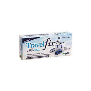 Travel Fix με Ginger 500mg 10 Δισκία