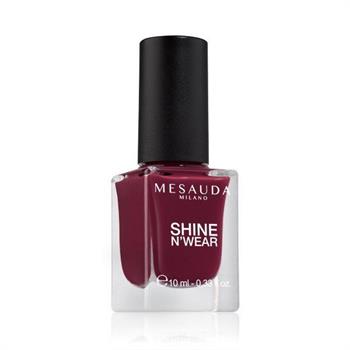Mesauda Shine N`Wear Βερνίκι Νυχιών Bordeaux 10ml