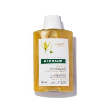 Klorane Ylang-Ylang Shampoo Sun Radiance Σαμπουάν Μαλλιών με Κερί Ylang-Ylang για Θρέψη και Ενυδάτωση 200 ml