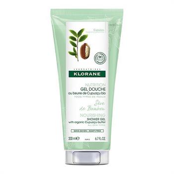 Klorane Nourishing Shower Gel with Organic Cupuacu Butter Sève de Bambou Αφρόλουτρο για Ενυδάτωση με Χυμό Μπαμπού 200ml
