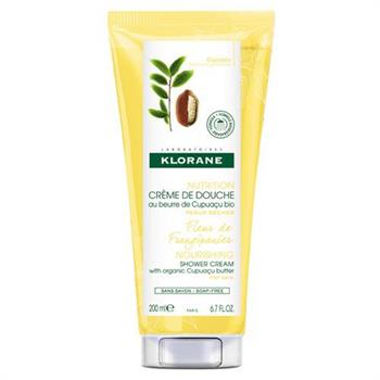 Klorane Nourishing Shower Gel with Organic Cupuacu Butter Fleur de Frangipanier Αφρόλουτρο για Ενυδάτωση 200ml