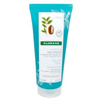 Klorane Nourishing Shower Gel with Organic Cupuacu Butter Eau de Tiare Τζελ Αφρόλουτρο για Ενυδάτωση με Νερό Γαρδένιας 200ml