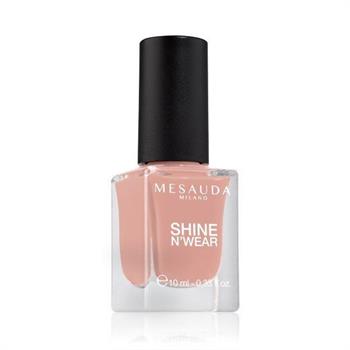 Mesauda Shine N`Wear Βερνίκι Νυχιών Beige Laque 10ml