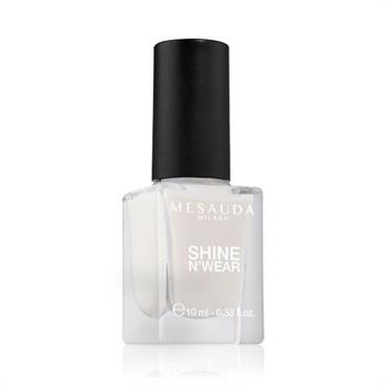 Mesauda Shine N`Wear Βερνίκι Νυχιών Milky White 10ml