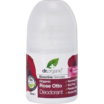 Dr. Organic Rose Otto Deodorant, 50 ml