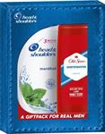 Old Spice A Giftpack For Real Men Head & Shoulders Anti-Dandruff Cool Menthol Shampoo Σαμπουάν 360ml & Old Spice Whitewater Shower Gel Αφρόλουτρο 250ml