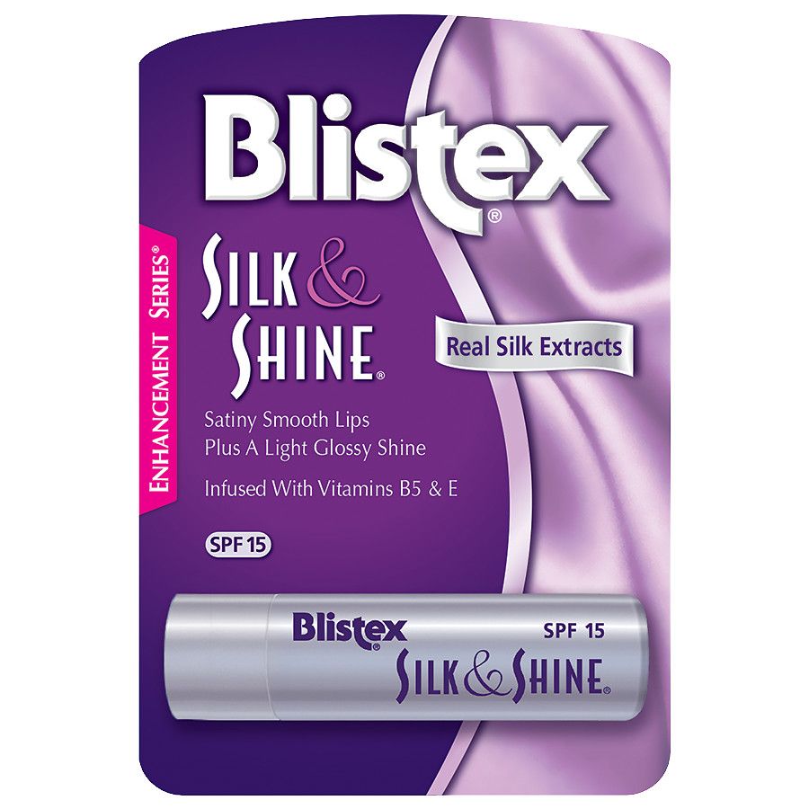 Blistex Silk & Shine Lip Protectant/Sunscreen Balm SPF 15