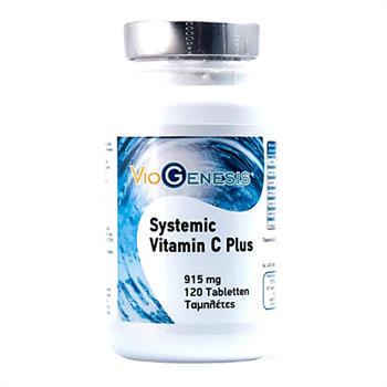 Viogenesis Systemic Vitamin C Plus Μη Όξινη Ενισχυμένη Βιταμίνη C 915mg, 120tabs