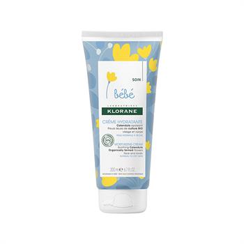 Klorane Bebe Creme Hydratante, Ενυδατική Κρέμα Για Μωρά, 200ml