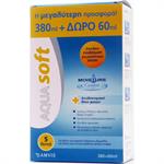Aqua Soft Υγρό Φακών Επαφής 380ml + 60ml ΔΩΡΟ & Αντιβακτηριακή Θήκη Φακών