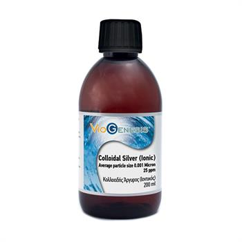 Viogenesis Colloidal Silver Κολλοειδής Άργυρος 25ppm, 200ml