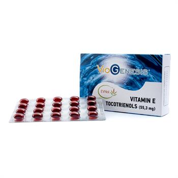 Viogenesis Vitamin E Tocotrienols 55.3mg, 60 caps