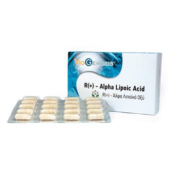 Viogenesis R(+)-Alpha Lipoic Acid, R-Αλφα Λιποϊκο Οξύ, 60 Κάψουλες