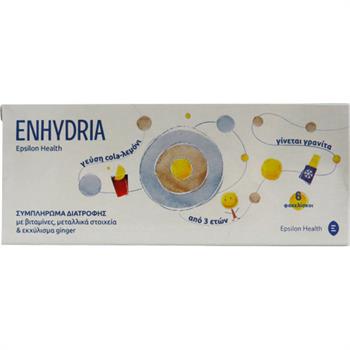 Epsilon Health Enhydria Αναπλήρωση Ηλεκτρολυτών Κατά Tης Ναυτίας & Tου Εμετού 6 φακελίσκοι x 15ml