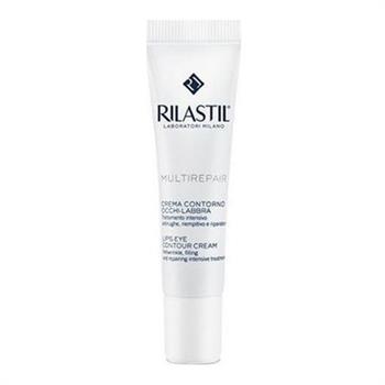Rilastil Multirepair Lips - Eye Contour Cream Αντιρυτιδική Κρέμα για Μάτια & Χείλη 15ml